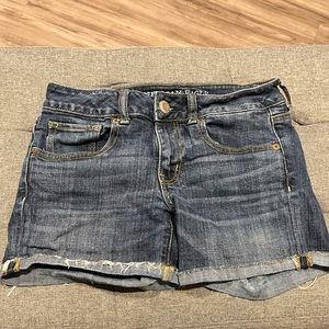 Dark blue Jean shorts
